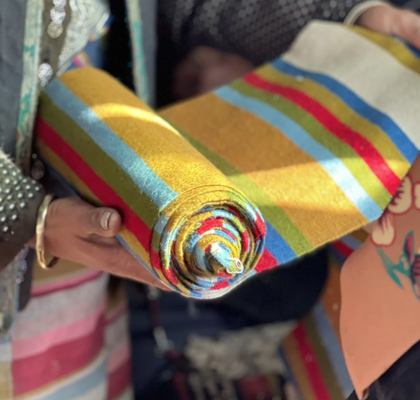 手工纯羊毛氆氇